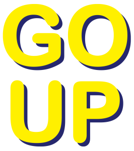 go up logo e